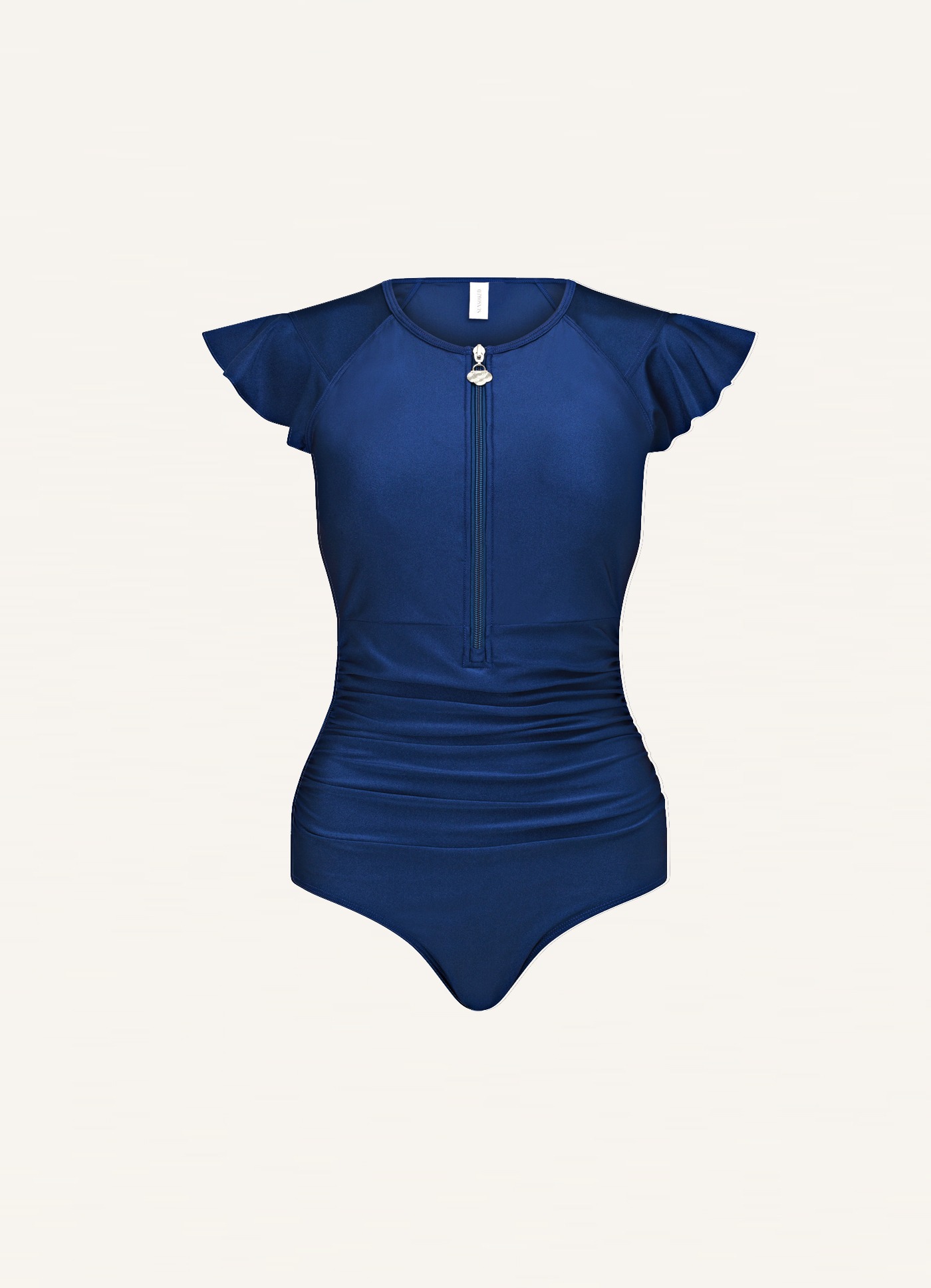 Marina Ruffle Sleeve One Piece – SUNSOAKED Swim & Resort